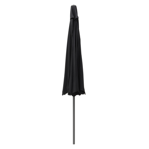 CorLiving 10ft Black Offset Tilting Patio Umbrella