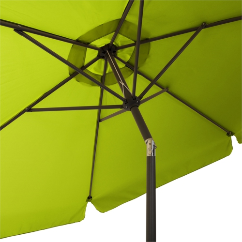 CorLiving 10ft Lime Green Offset Tilting Patio Umbrella