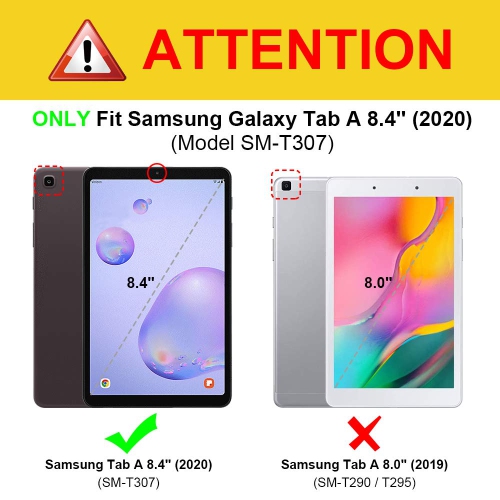 Fintie Folio Case for Samsung Galaxy Tab A 8.4 2020 Model SM-T307, Corner Protection Slim Fit Pr