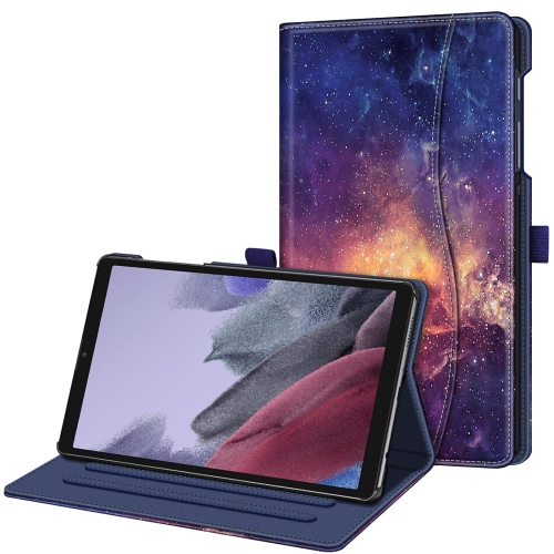 Image 1 de 7.. Étui Fintie pour Galaxy Tab A7 Lite de 8.7 po 2021 de Samsung, écran angle de visionnement multiple, Smart Stand Back Cov