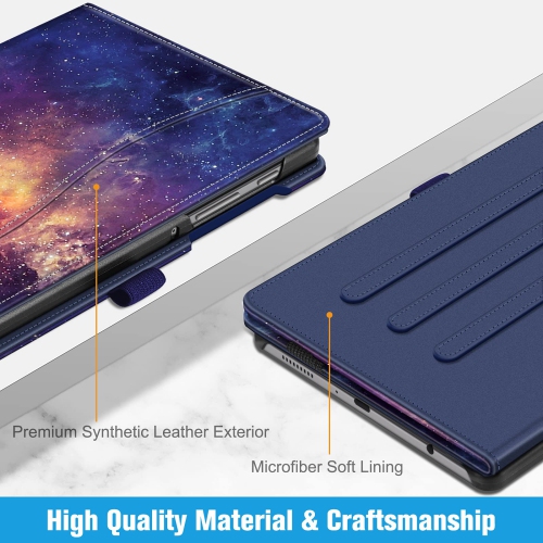 Étui Fintie pour Galaxy Tab A7 Lite de 8.7 po 2021 de Samsung, écran angle de visionnement multiple, Smart Stand Back Cov