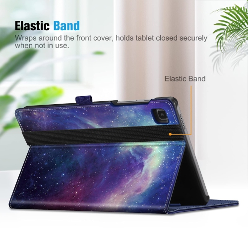 Étui Fintie pour Galaxy Tab A7 Lite de 8.7 po 2021 de Samsung, écran angle de visionnement multiple, Smart Stand Back Cov