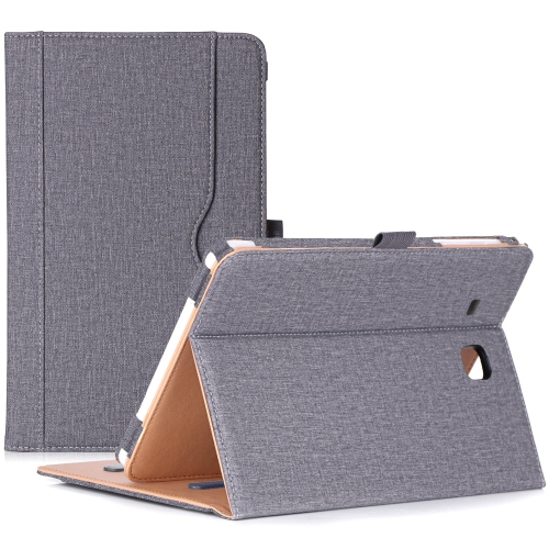 HLD  Procase Samsung Galaxy Tab E 9.6 Case – Vintage Stand Folio Case Cover for Galaxy Tab E 9.6"/ Tab E Nook 9.6-Inch Tablet (Sm