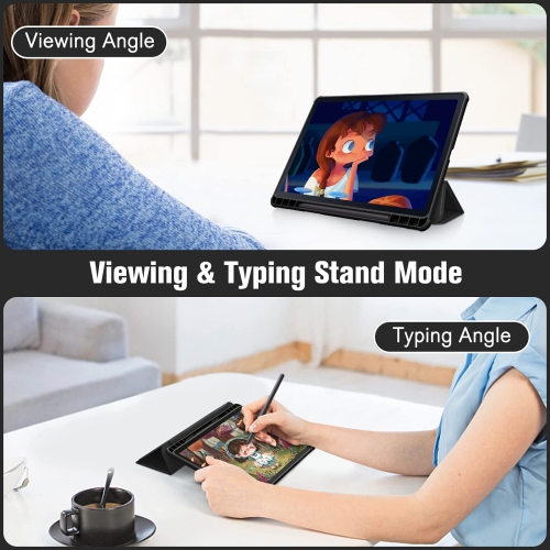 Fintie Hybrid Slim Case for Samsung Galaxy Tab S6 Lite 10.4 inch 2022/2020 Model with S Pen Holder,