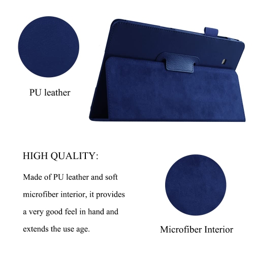 KYVIAUM Slim Case for Samsung Galaxy Tab E 9.6'', Lightweight Stand Cover for Samsung Galaxy Tab E 9.6 Inch Tablet 2015 Rele