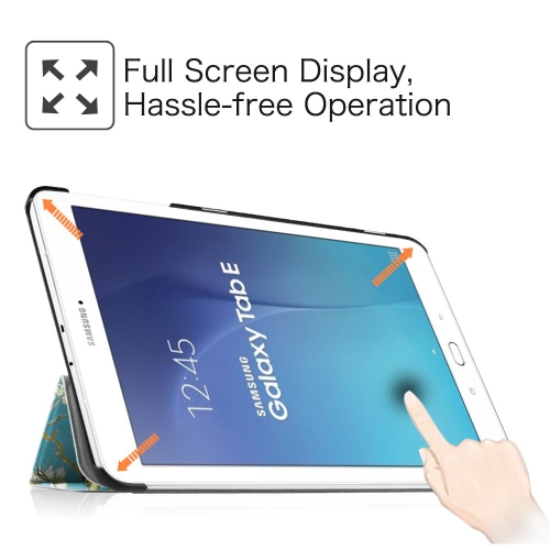 Fintie Case for Samsung Galaxy Tab E 9.6 - Slim Lightweight Stand Cover for Samsung Tab E Wi-Fi/Tab E Nook/Tab E Verizon 9.6
