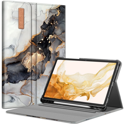 HLD  Fintie Case for Samsung Galaxy Tab S8 Plus 2022/s7 Fe 2021/s7 Plus 2020 12.4 Inch With S Pen Holder, Multiple Angle Portfoli