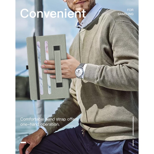 Dadanism Case for Samsung Galaxy Tab A7 Lite 8.7 Inch 2021, Multi-Angle Viewing Lightweight Folio Cover