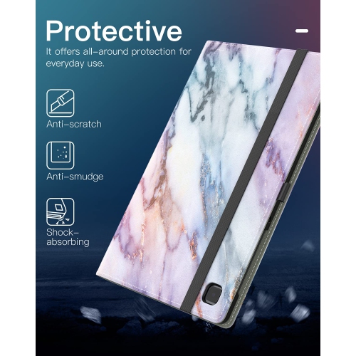 Dadanism Case for Samsung Galaxy Tab A7 Lite 8.7 Inch 2021, Multi-Angle Viewing Lightweight Folio Cover