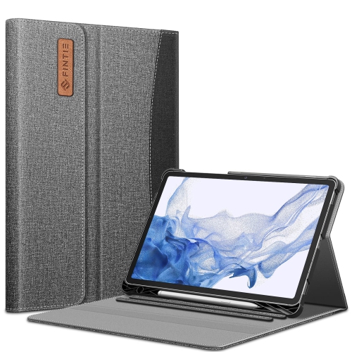 Fintie – Étui pour Samsung Galaxy Tab S8/Tab S7 de 11 po avec porte-stylet S intégré, multipl