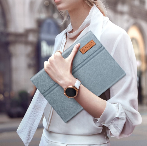 Samsung Galaxy Tab S8 Plus 2022/S7 FE 2021/S7 Plus 2020 12.4 Inch with S Pen Holder, Multiple Angle Portfolio Cover with Pocket Auto Sleep/Wake, Ice