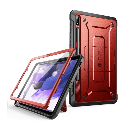 Image 1 of 7.. Unicorn Beetle Pro Series Case for Samsung Galaxy Tab S7 FE 12.4 Inch, Full-Body Rugged Heavy Duty Case with Built-in Screen Protector & S Pen Holder