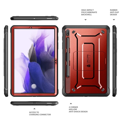 Unicorn Beetle Pro Series Case for Samsung Galaxy Tab S7 FE 12.4 Inch, Full-Body Rugged Heavy Duty Case with Built-in Screen Protector & S Pen Holder