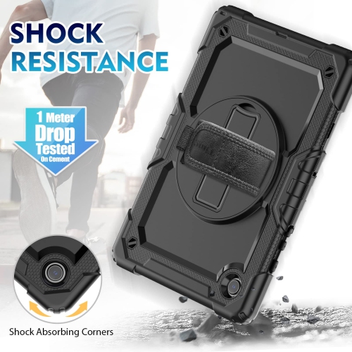 Timecity Case for Samsung Galaxy Tab A8 Case 10.5'' 2022, Full-Body Shockproof Protective Case with Scre