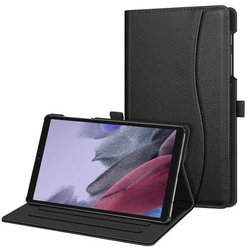 Image 1 de 7.. Étui Fintie pour Galaxy Tab A7 Lite de 8.7 po 2021 de Samsung, écran angle de visionnement multiple, Smart Stand Back Cov