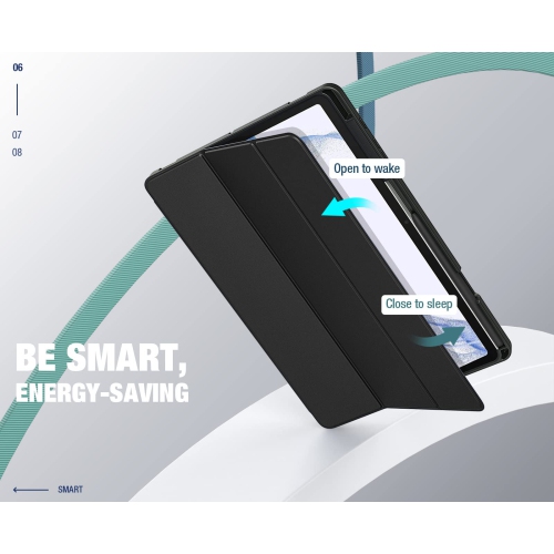 Dadanism Case for Samsung Galaxy Tab S8 Plus 12.4" 2022 / Galaxy Tab S7 FE 12.4" 2021 / Galaxy Tab S7+ 12.4" 2020, Flexible