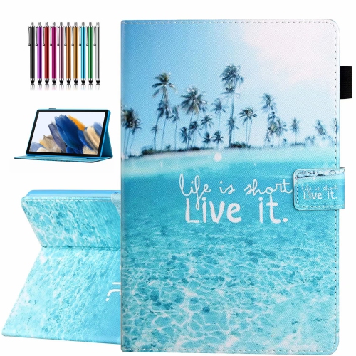 HLD  Yunhotic Case for Samsung Galaxy Tab A8 10.5 Inch 2022 Model (Sm-X200/x205/x207), Auto Wake/sleep, Premium Pu Leather Foldin