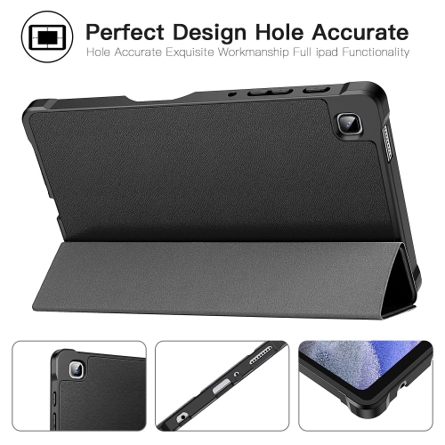 ZtotopCases Case for Samsung Galaxy Tab A7 Lite 8.7 Inch 2021 Release, Trifold Stand Slim Case with Full P