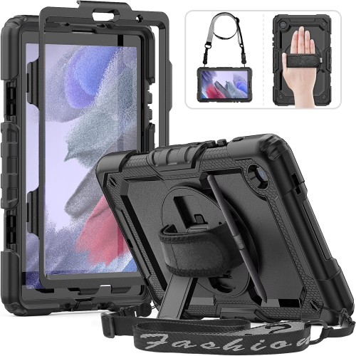 HXCASEAC Kid Case for Samsung A7 Lite 8.7 inch 2021, Drop Proof Case with Screen Protector , Hand/Shou