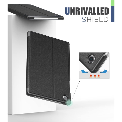 MoKo Case Fit Samsung Galaxy Tab A8 10.5 po 2022 SM-X200/X205/X207, Étui folio résistant aux chocs, angles de visionnement multiples, H