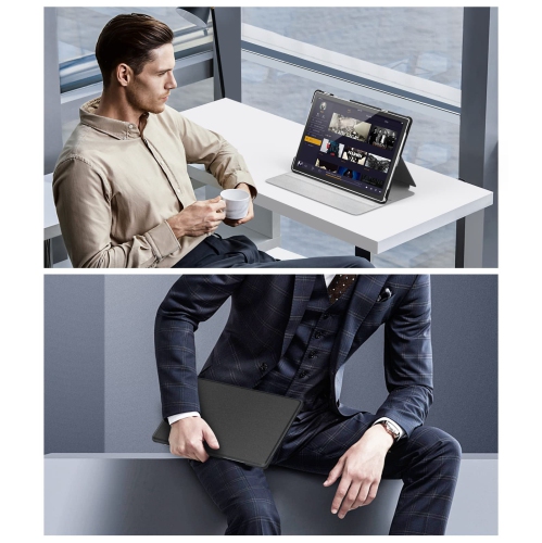 MoKo Case Fit Samsung Galaxy Tab A8 10.5 po 2022 SM-X200/X205/X207, Étui folio résistant aux chocs, angles de visionnement multiples, H