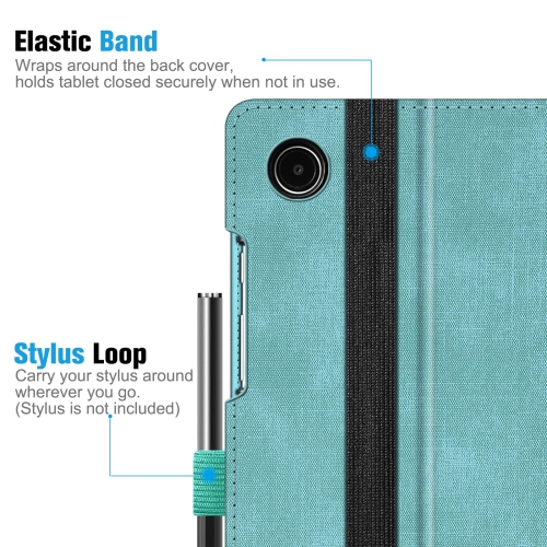 Fintie Case for Samsung Galaxy Tab A8 10.5 inch 2022 Model, Multi-Angle Viewing Smart Stand Back Cover w