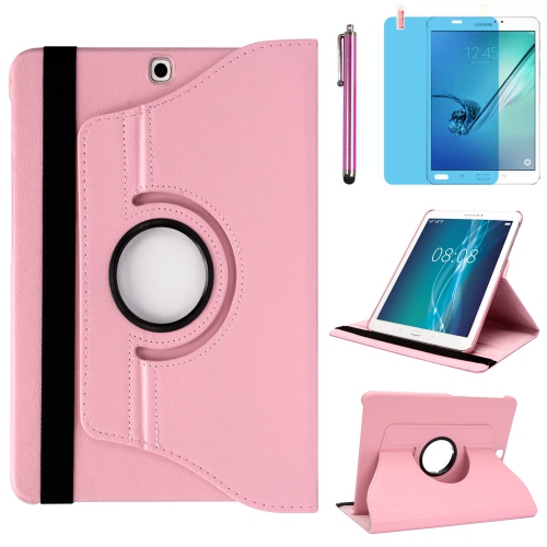 Case for Samsung Galaxy Tab S2 9.7 inch, 360 Degree Rotating Stand Case Sm