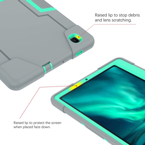 Galaxy Tab S6 Lite Case YINLAI Samsung Tab S6 Lite Cases with Pencil Holder 3 in 1 Rubber Shockproof Heavy Duty Full Body Pr