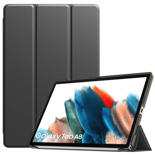 HLD  Timovo Slim Case for Galaxy Tab A8 10.5 Case 2022 Sm-X200/ Sm-X205, Slim Translucent Frosted Hard Back Tri-Fold Protective C