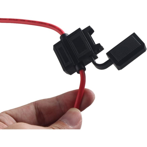Etopars 5 X 12 Gauge ATC Fuse Holder Box In-Line AWG Wire Copper 12V 30A Blade Standard Plug Socket