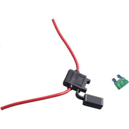 Etopars 5 X 12 Gauge ATC Fuse Holder Box In-Line AWG Wire Copper 12V 30A Blade Standard Plug Socket