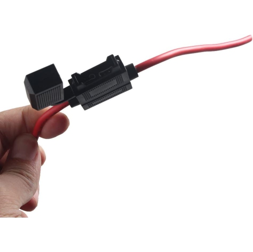 Etopars 5 X 12 Gauge ATC Fuse Holder Box In-Line AWG Wire Copper 12V 30A Blade Standard Plug Socket