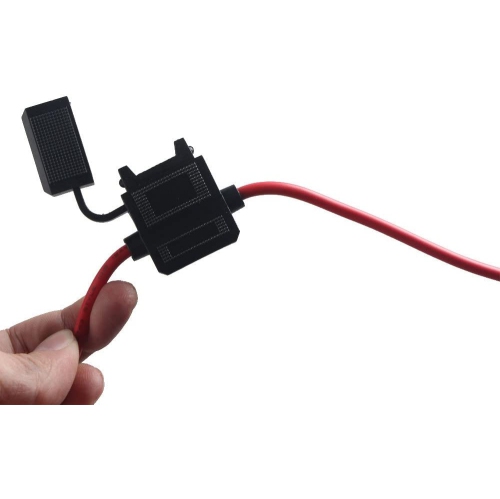 Etopars 5 X 12 Gauge ATC Fuse Holder Box In-Line AWG Wire Copper 12V 30A Blade Standard Plug Socket