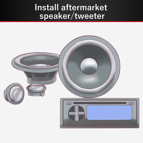 Remplacement du connecteur du faisceau de câblage de haut-parleur 4 portes pour l'Escape F150/250 2000-2014 de Ford, Mustang, Mercury, Mazda 3 6