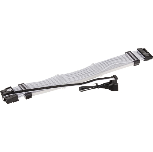 LIAN LI PW8-V2 ADDRESSABLE RGB STRIMER Plus 8-PIN, White