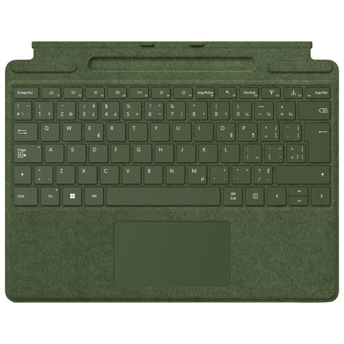 Clavier Signature pour Surface Pro de Microsoft - Forêt - Bilingue