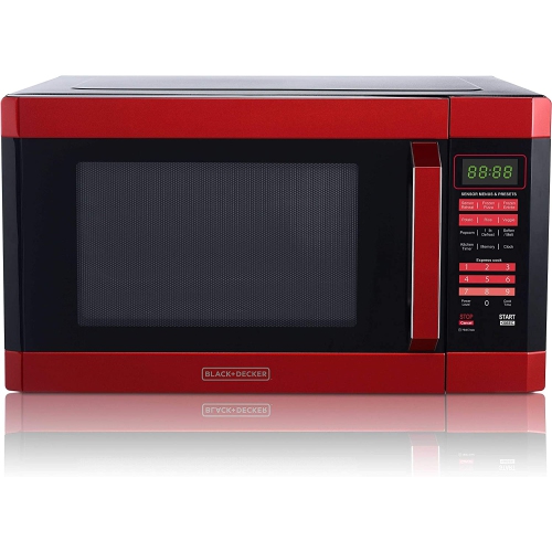 Hamilton Beach EM145AAK-P Digital Microwave Oven, Stainless Steel 1.6 Cubic  Feet 