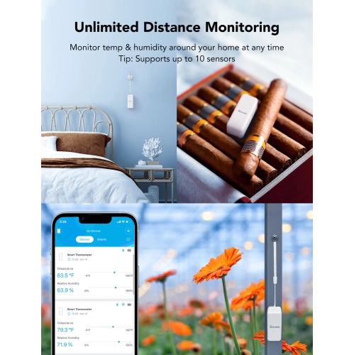 Govee Wi-Fi Digital Thermometer Hygrometer