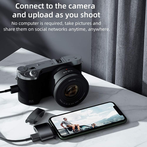 USB Camera Adapter,USB 3.0 Female OTG Adapter Compatible with Phone/Pad,Portable USB Adapter for Phone with Charging Port,Support Connect Camera,Card