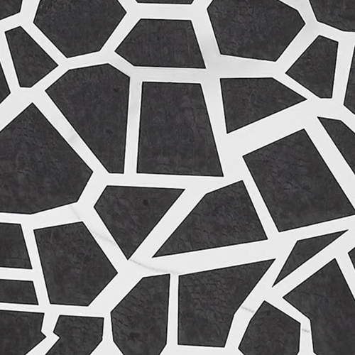 Angelina Luxury Velvet Dining Chairs - Black , Honeycomb Pattern, Crocodile Skin Pattern Fabric with Silver Stainless Legs and Frame