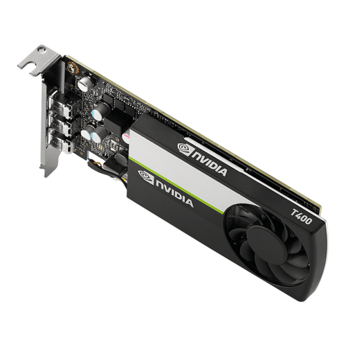 PNY NVIDIA Quadro T400 2GB 30W GDDR6 PCI Express 3.0 Black Graphics Card