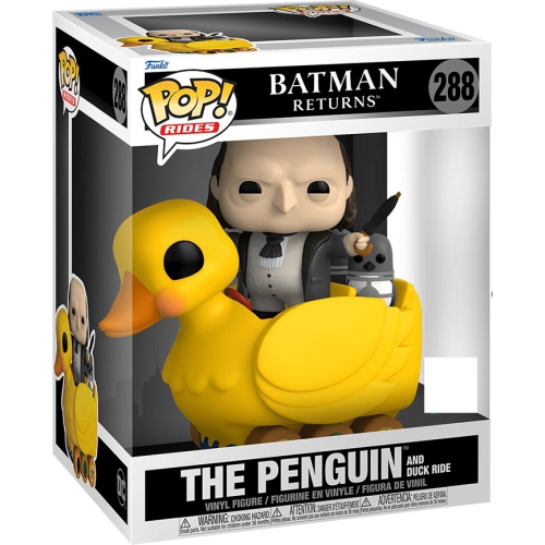 Pop DC Heroes Batman Returns 3.75 Inch Action Figure Deluxe - The Penguin and Duck Ride #288