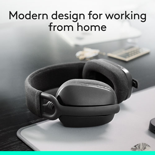 Logitech Zone Vibe 100 Wireless Headset with Microphone - Graphite