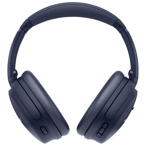 Casque d'écoute Bluetooth à suppression du bruit QuietComfort 45 de Bose - Bleu minuit