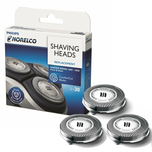 PHILIPS NORELCO  Sh30/52 Replacement Head for Series 1000, 2000, 3000 Shavers Simply the best!