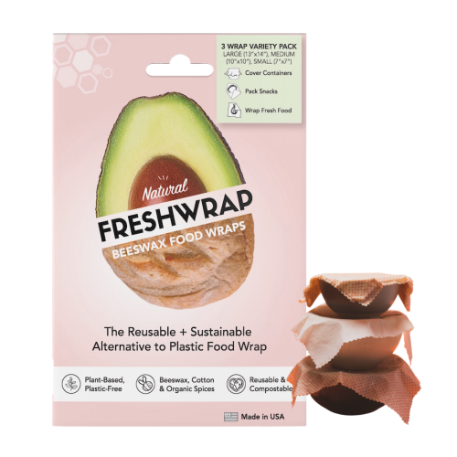 FRESHPAPER  Fresh Wrap Beeswax Food Wrap Multi Size