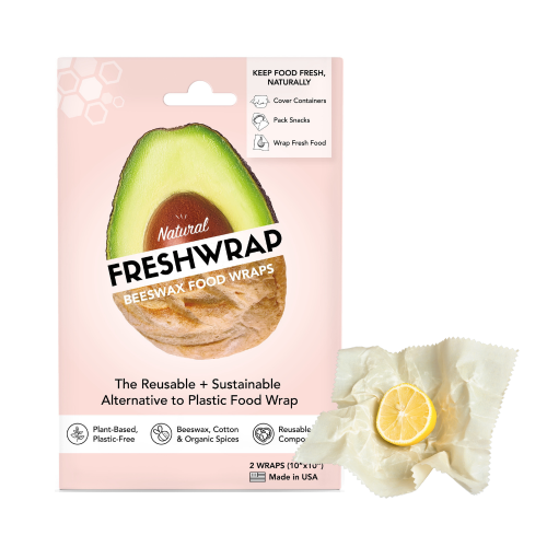 FRESHPAPER  Fresh Wrap Beeswax Food Wrap 2 Pack