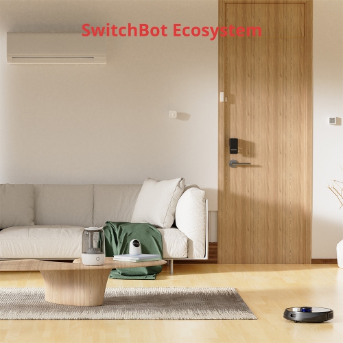 SwitchBot Lock | Smart Bluetooth Door Lock, Electronic Keyless Entry Door Lock for Front Door, Compatible with WiFi Bridge, Fits Your Existing