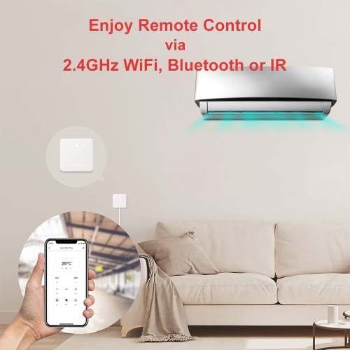 SwitchBot Hub Mini | Smart Remote - IR Blaster, Link SwitchBot to Wi-Fi, Control TV, Air Conditioner, Compatible with Alexa, Google Home, IFTTT