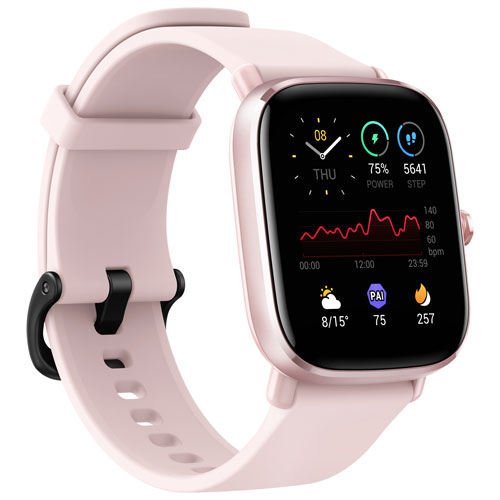 Amazfit GTS 2 mini Smartwatch with Heart Rate Monitor - Pink